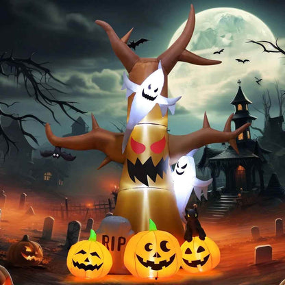 Giant Halloween Tree Inflatable - BINZAAR