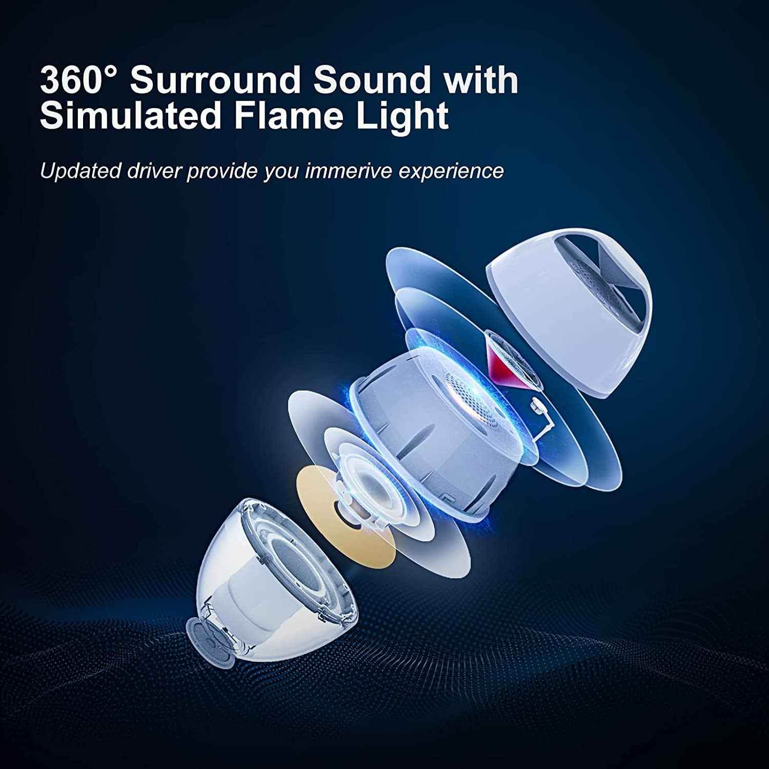 LED Floating Bluetooth Speaker for Pool - Ultimate Waterproof Sound Experience - BINZAAR