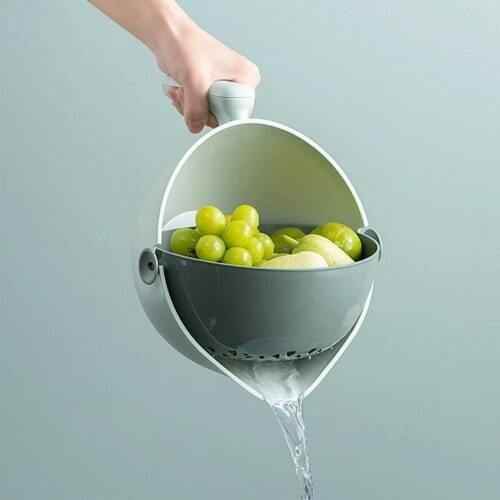 Rotating Draining Basket - BINZAAR