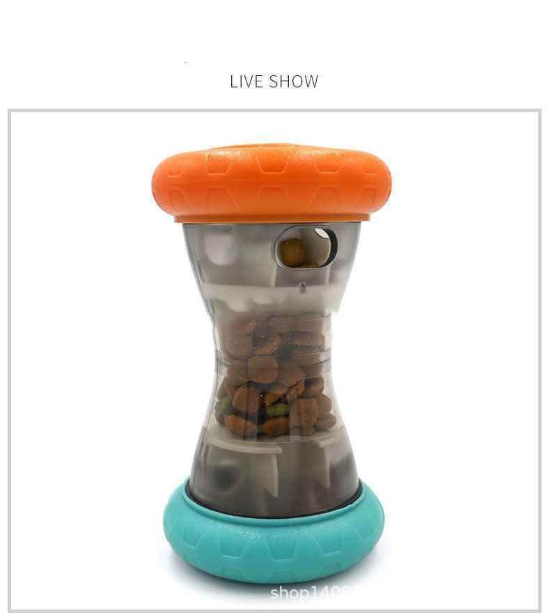 Interactive Pet Food Dispenser - BINZAAR