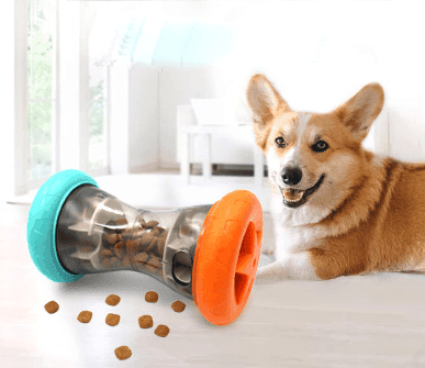 Interactive Pet Food Dispenser - BINZAAR