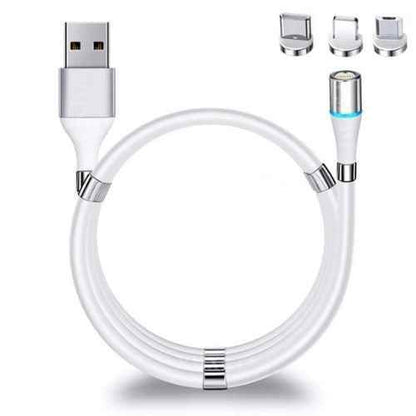 Magnetic Self-Winding Charging Cable - BINZAAR