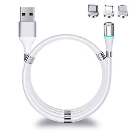 Magnetic Self-Winding Charging Cable - BINZAAR