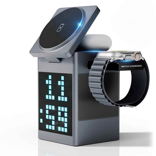Magnetic Wireless Charger Speaker - BINZAAR
