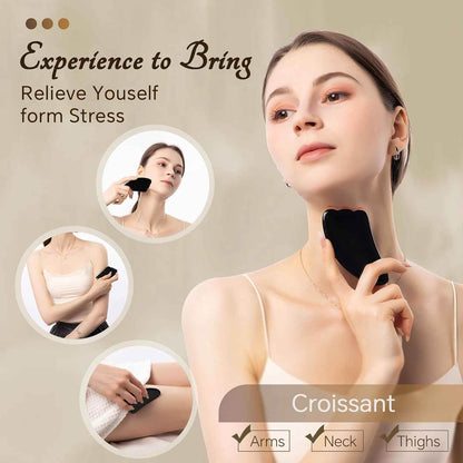 Natural Obsidian Gua Sha Set - BINZAAR