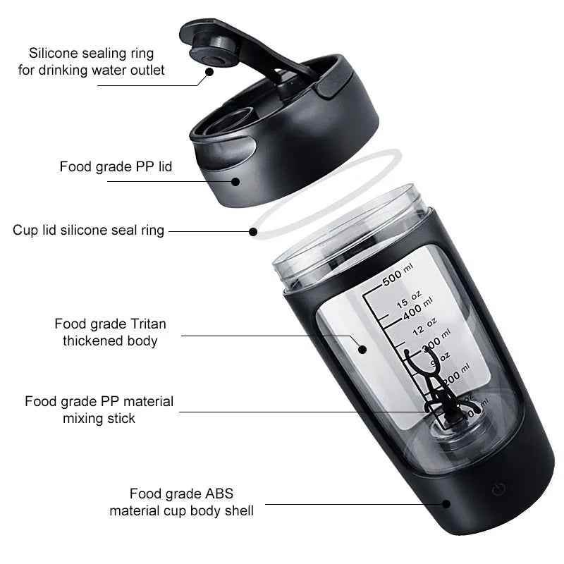 Electric Protein Shaker Cup - BINZAAR