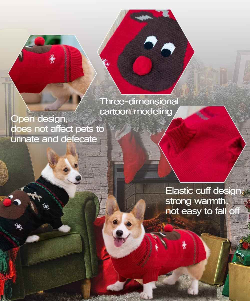 Festive Dog Christmas Set - BINZAAR
