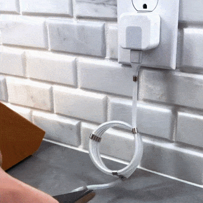 Magnetic Self-Winding Charging Cable - BINZAAR