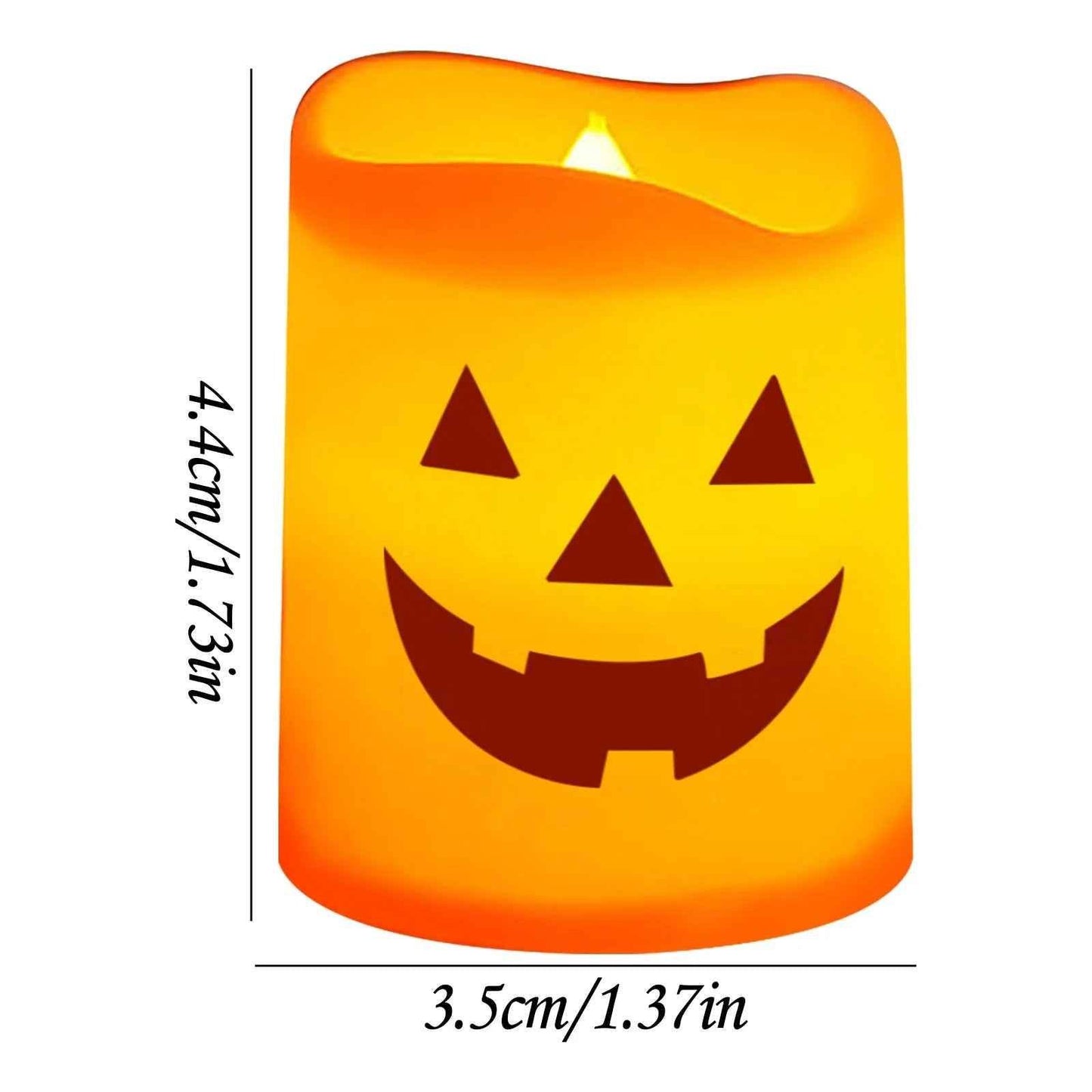 LED Halloween Pumpkin Candles - BINZAAR