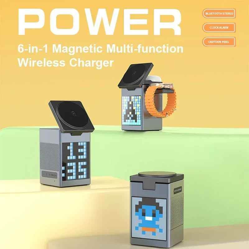 Magnetic Wireless Charger Speaker - BINZAAR