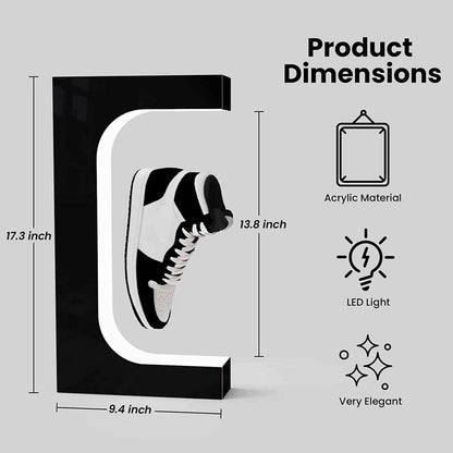 Magnetic Floating Shoe Display - BINZAAR