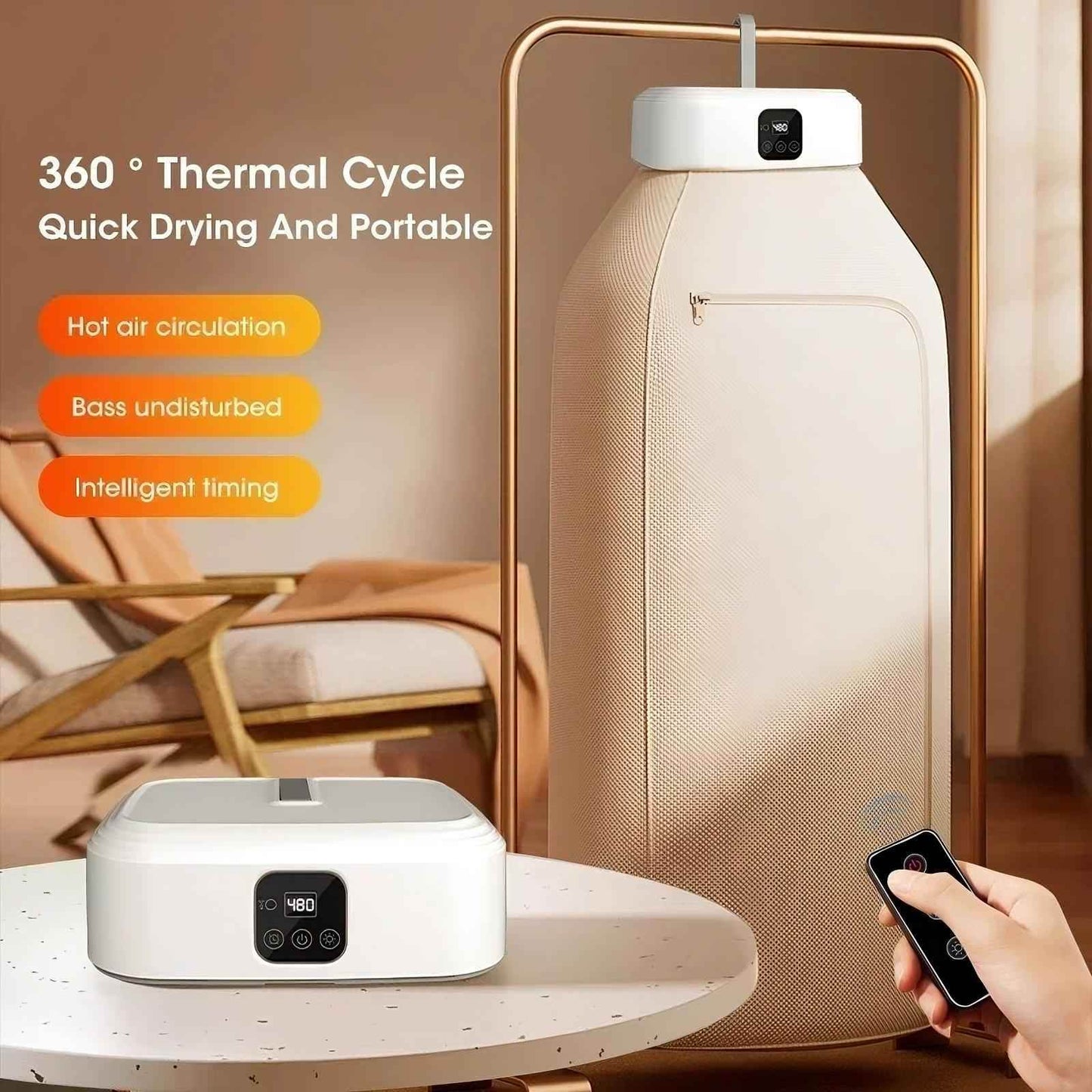 Electric Travel Clothes Dryer - BINZAAR