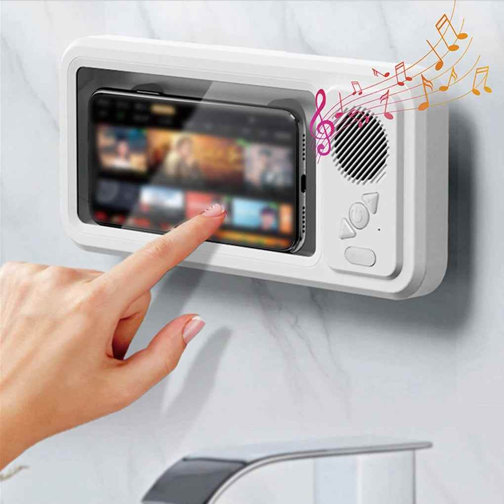 Shower Phone Holder Speaker - BINZAAR