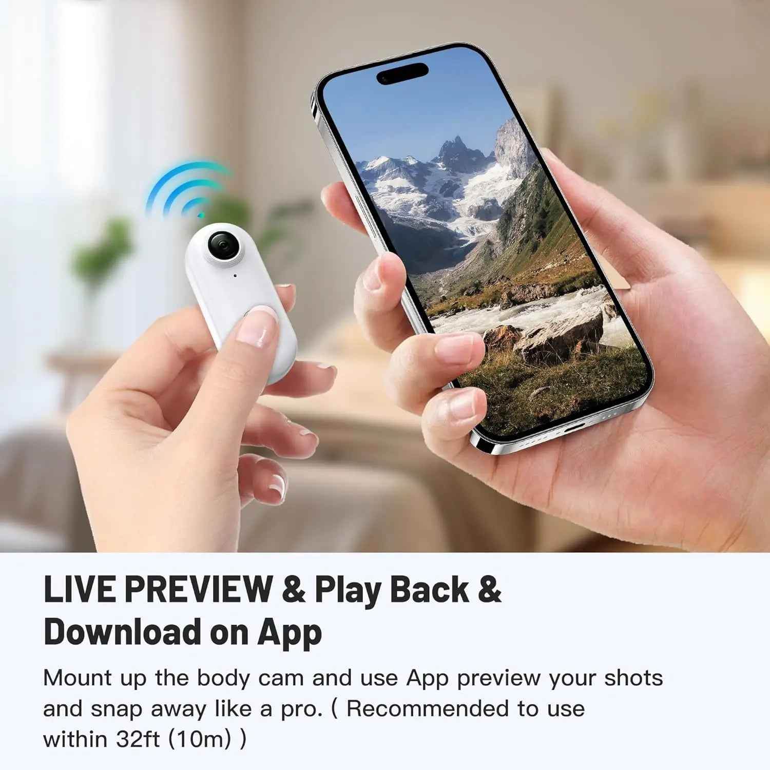 Portable POV Action Camera - BINZAAR
