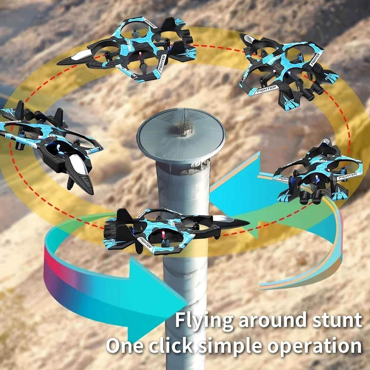 RC Foam Fighter Drone - BINZAAR