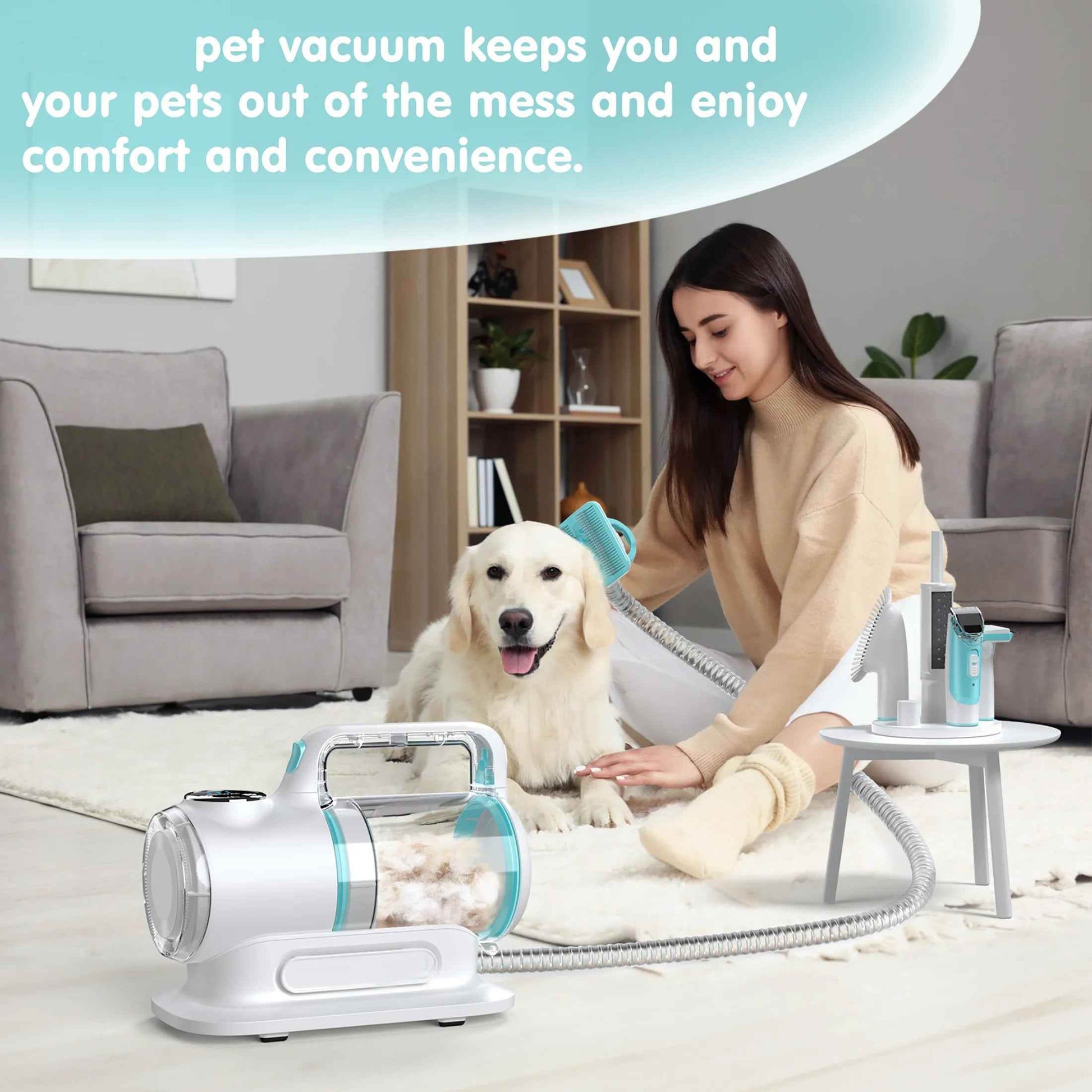 Dog Grooming Vacuum Kit - BINZAAR