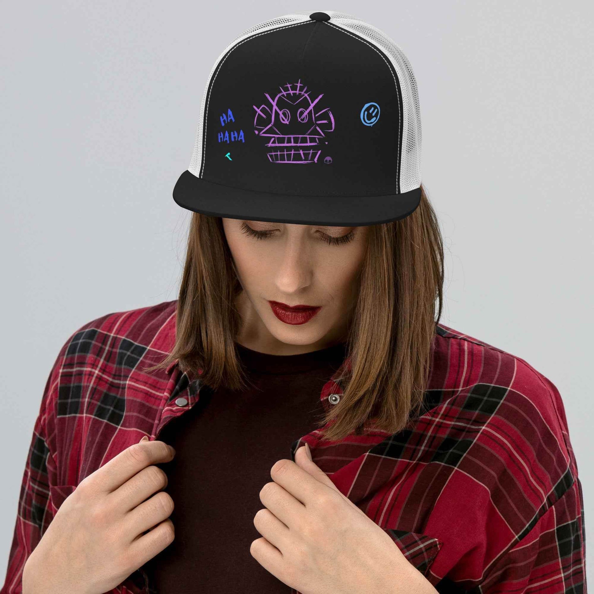 Jinx Arcane Trucker Cap - BINZAAR
