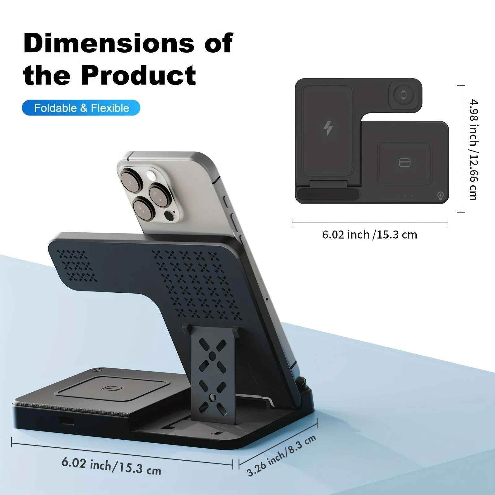 3-in-1 MagSafe Charging Stand - BINZAAR