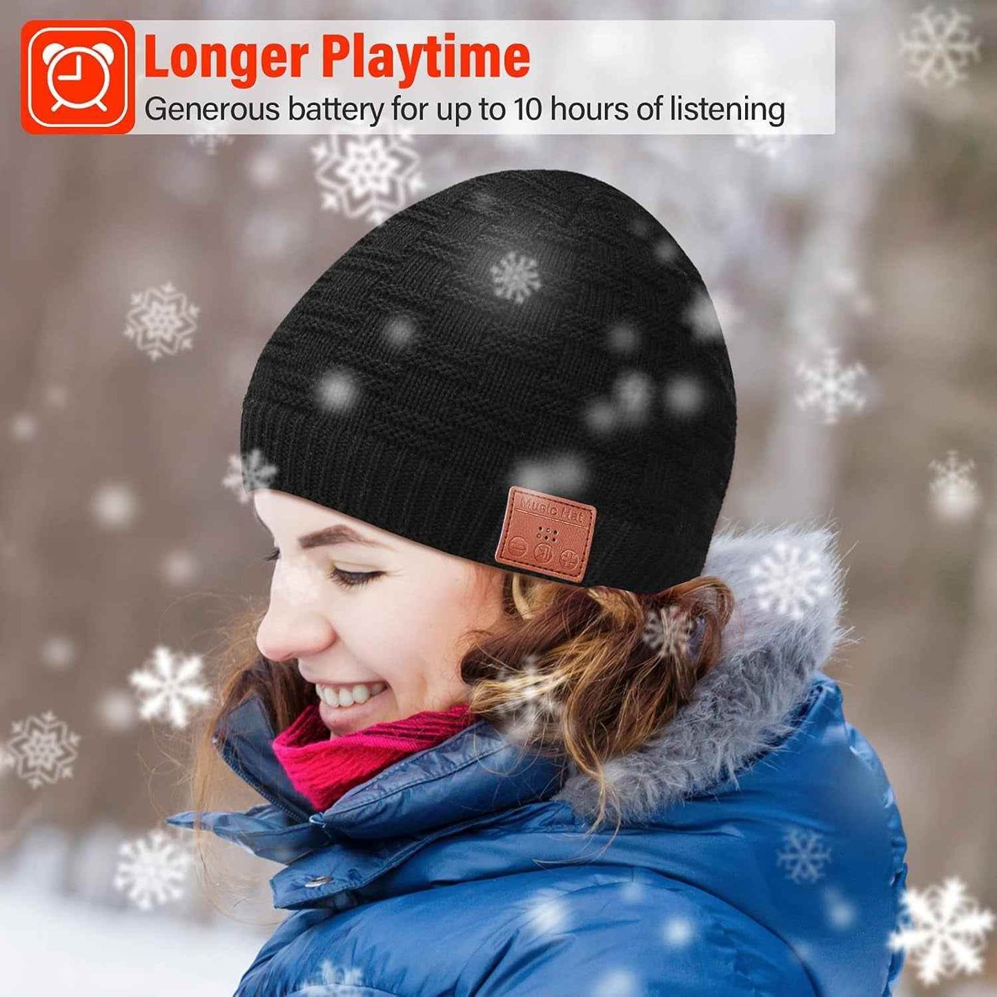 Wireless Beanie Music Hat - BINZAAR