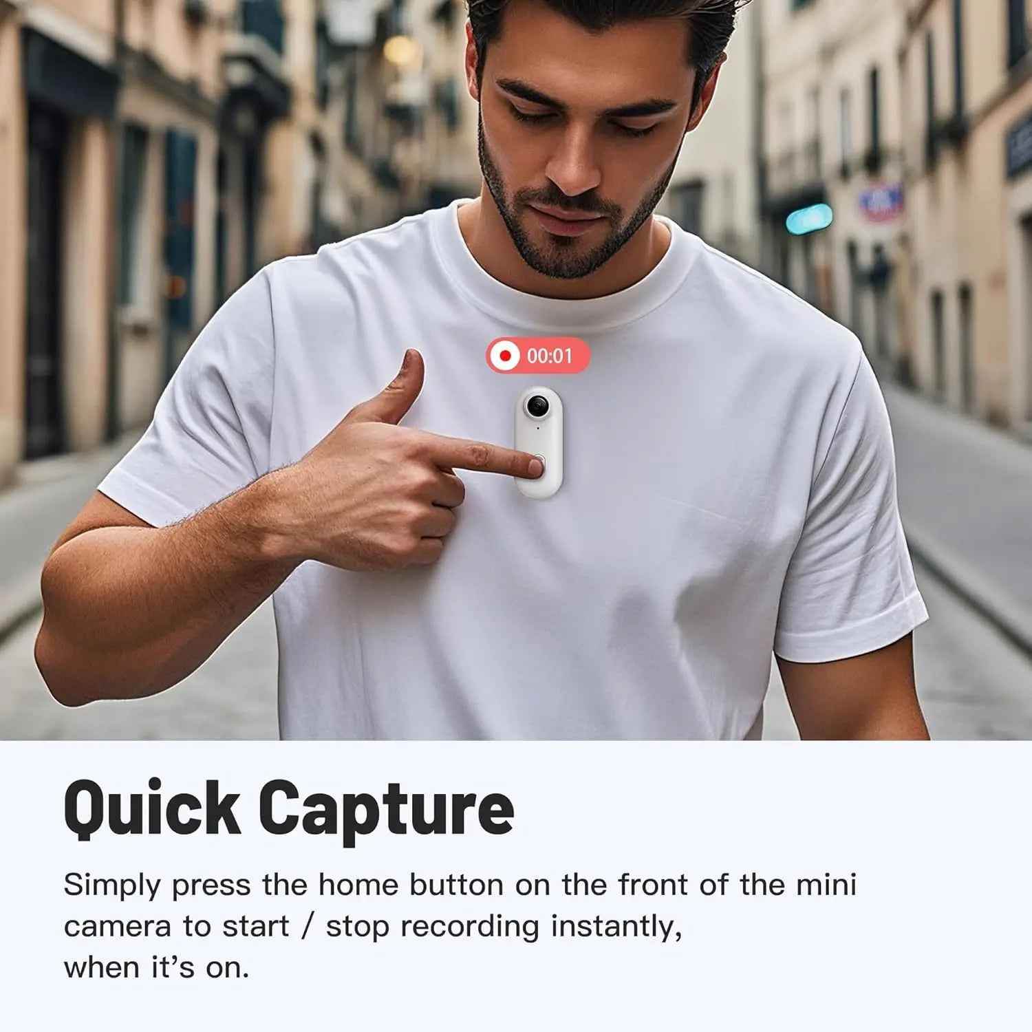 Portable POV Action Camera - BINZAAR
