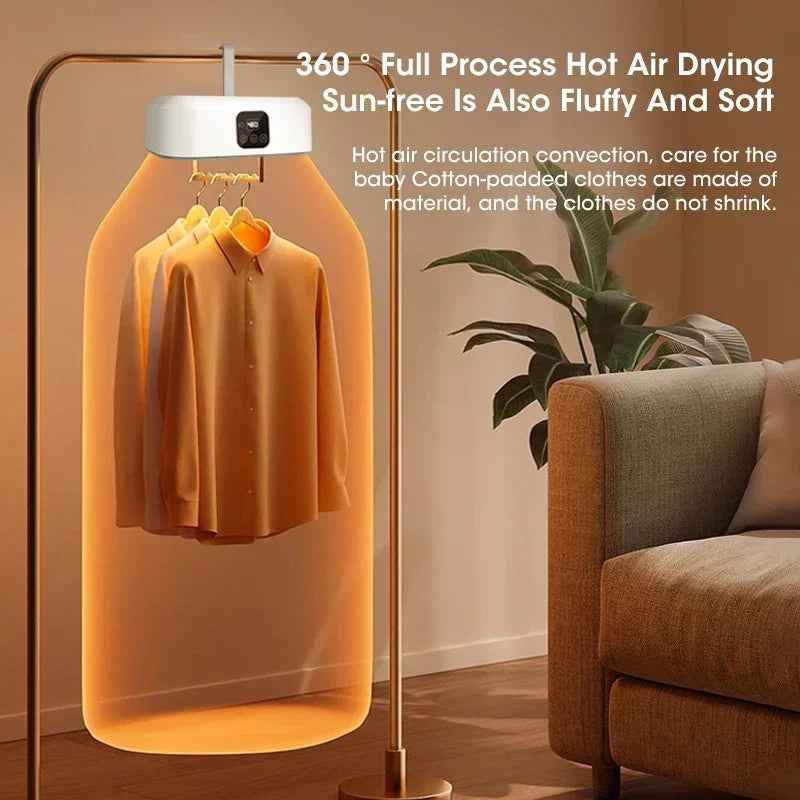 Electric Travel Clothes Dryer - BINZAAR