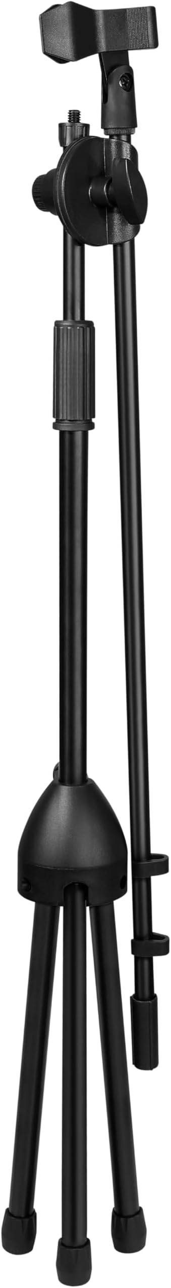 Adjustable Mic Stand with Boom Arm & Phone Holder - BINZAAR