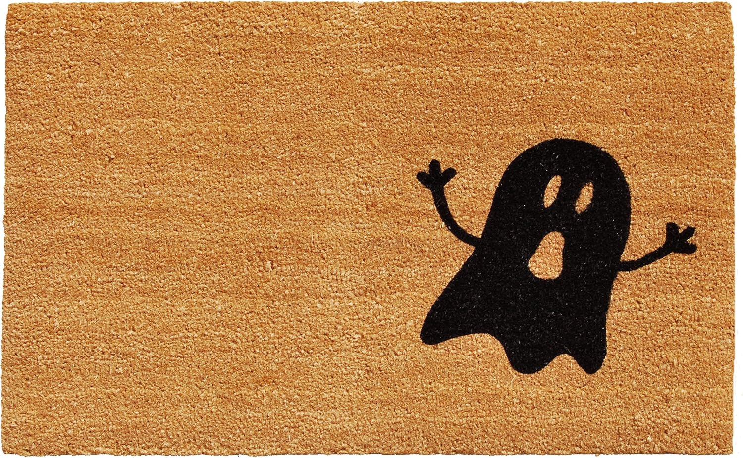 24" X 36" Natural And Brown Halloween Halloween Outdoor Coir Door Mat-1