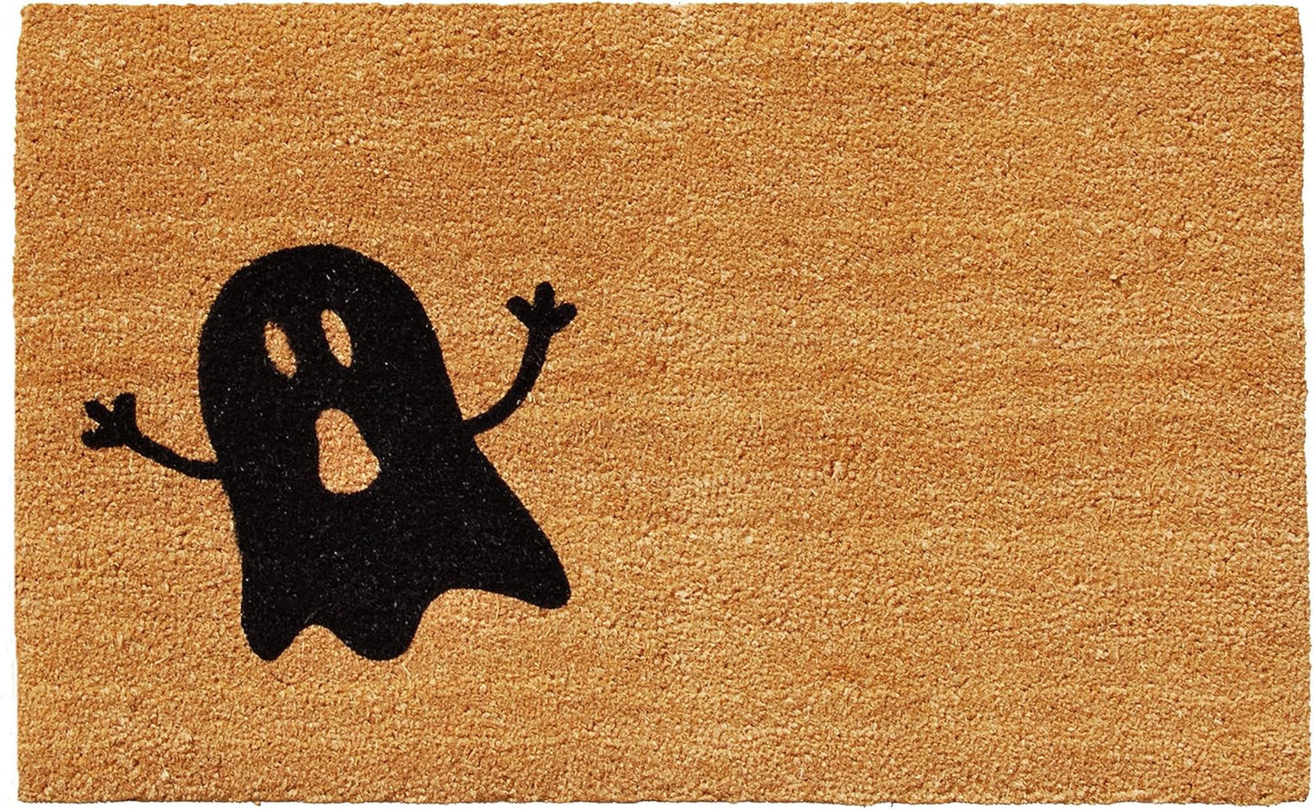 24" X 36" Natural And Brown Halloween Halloween Outdoor Coir Door Mat-2