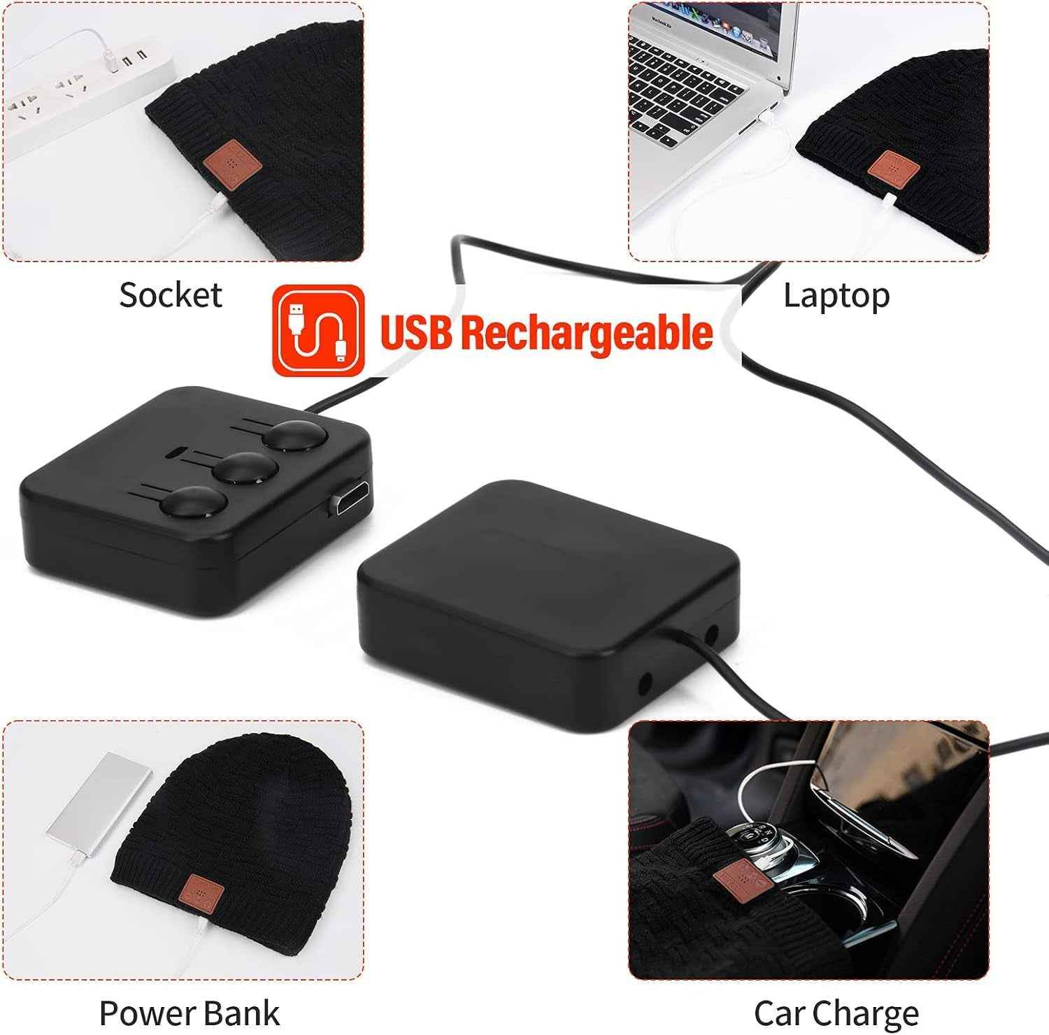 Wireless Beanie Music Hat - BINZAAR