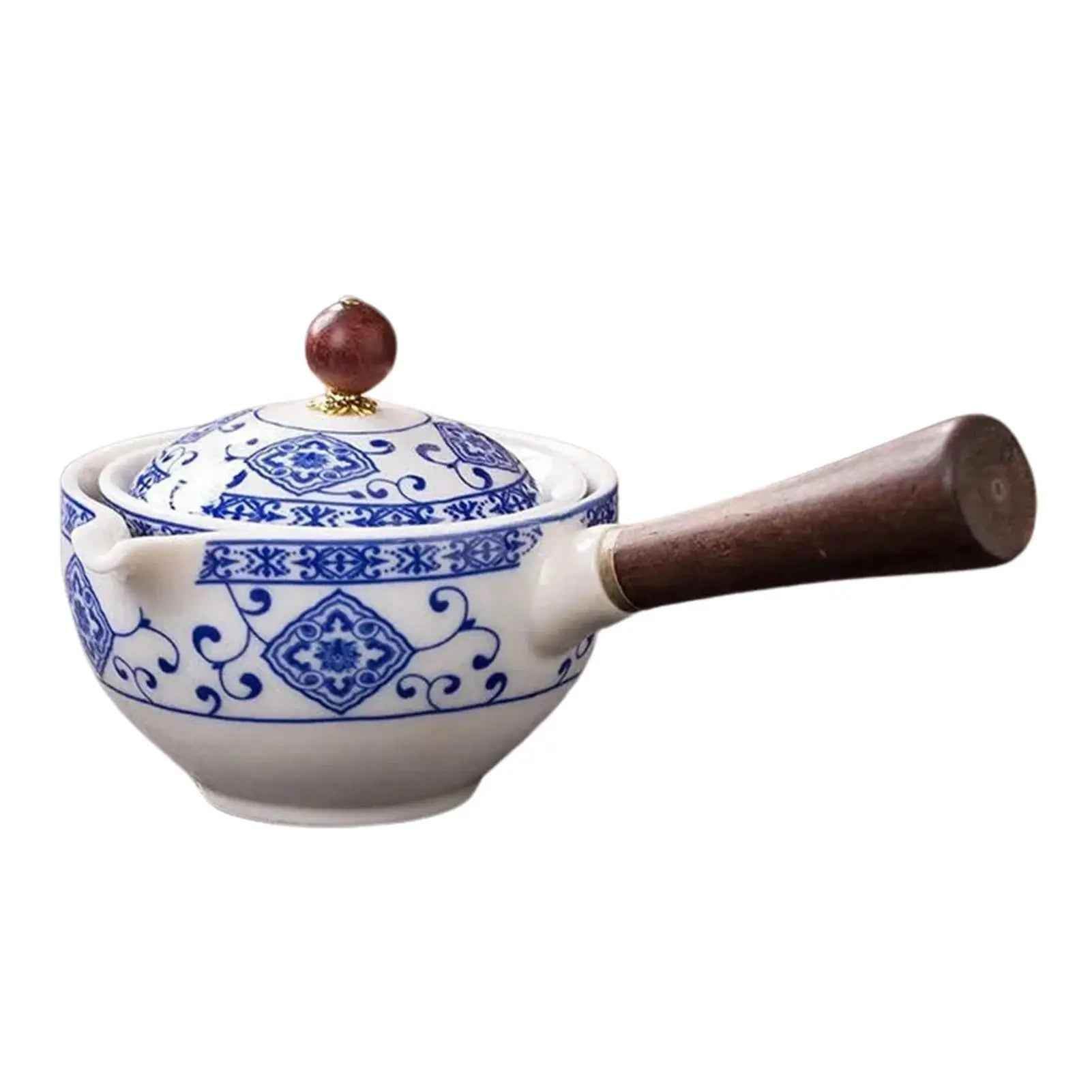 Ceramic Rotating Teapot - BINZAAR