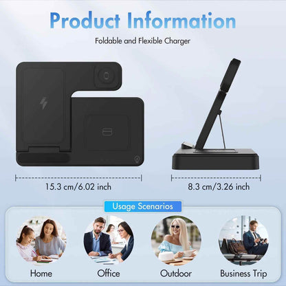 3-in-1 MagSafe Charging Stand - BINZAAR