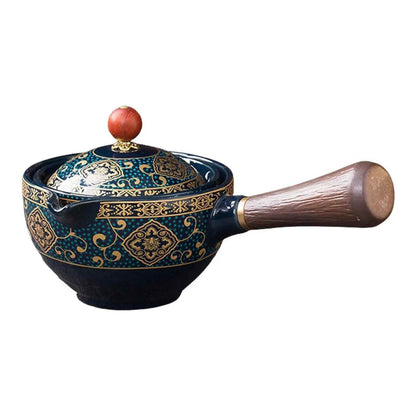 Ceramic Rotating Teapot - BINZAAR