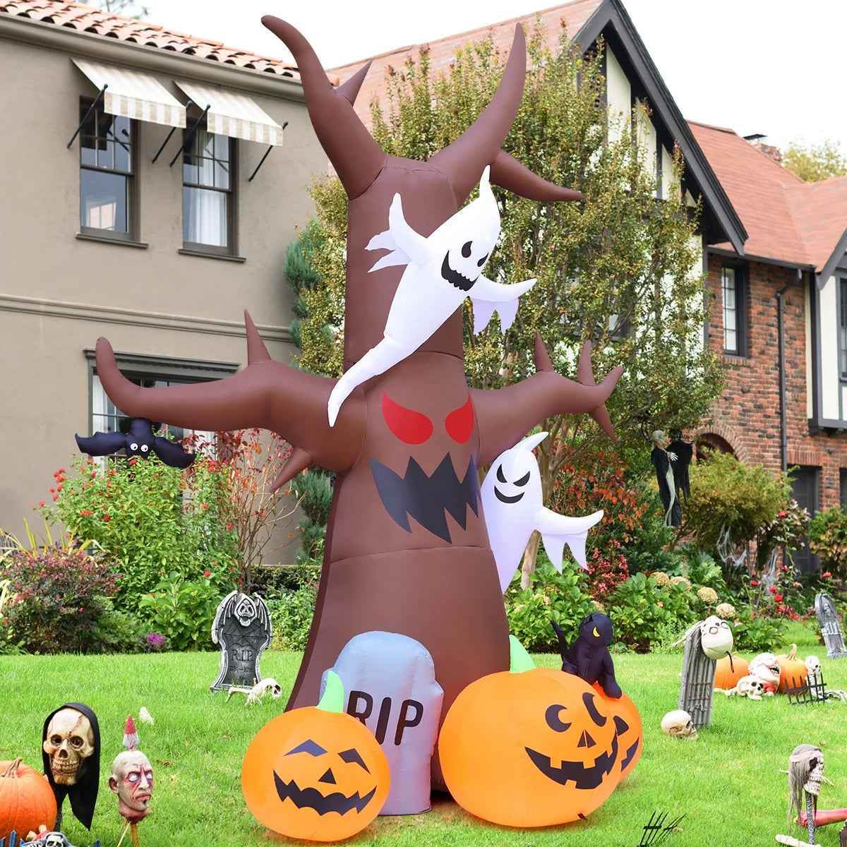 Giant Halloween Tree Inflatable - BINZAAR