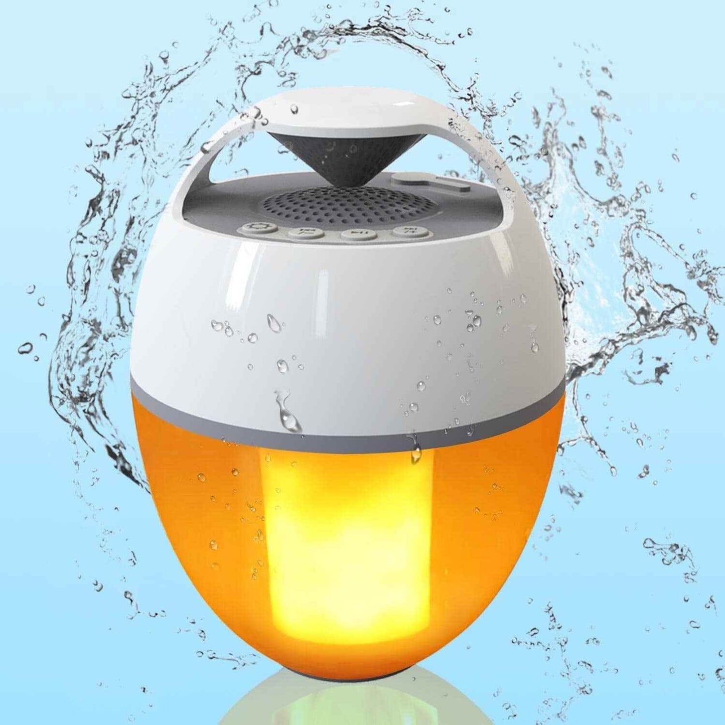 LED Floating Bluetooth Speaker for Pool - Ultimate Waterproof Sound Experience - BINZAAR