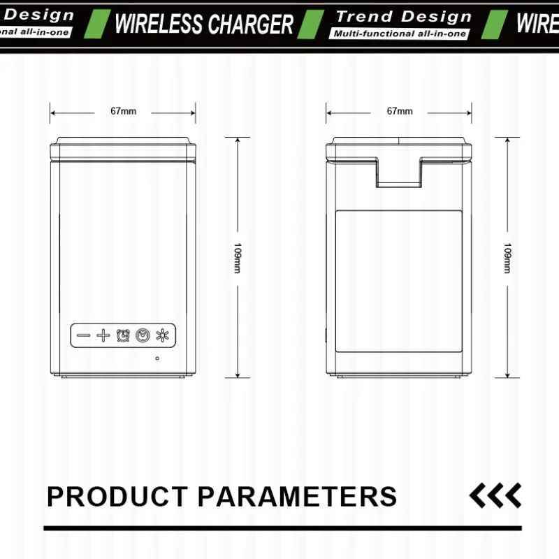 Magnetic Wireless Charger Speaker - BINZAAR