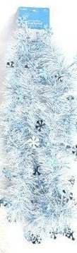 8ft Christmas Glitz and Glam Decorative Garland (1ct) - BINZAAR