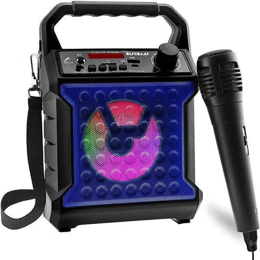 Kids Portable Karaoke Machine & Microphone - BINZAAR