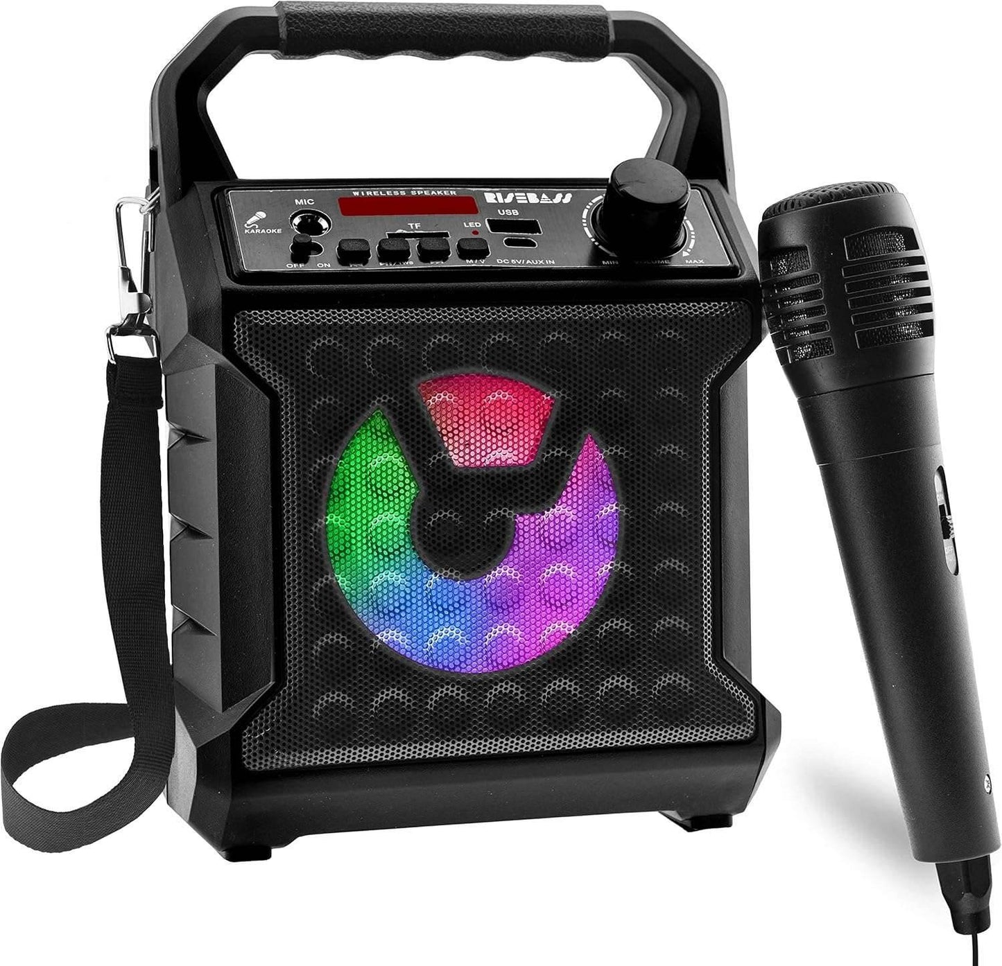 Kids Portable Karaoke Machine & Microphone - BINZAAR
