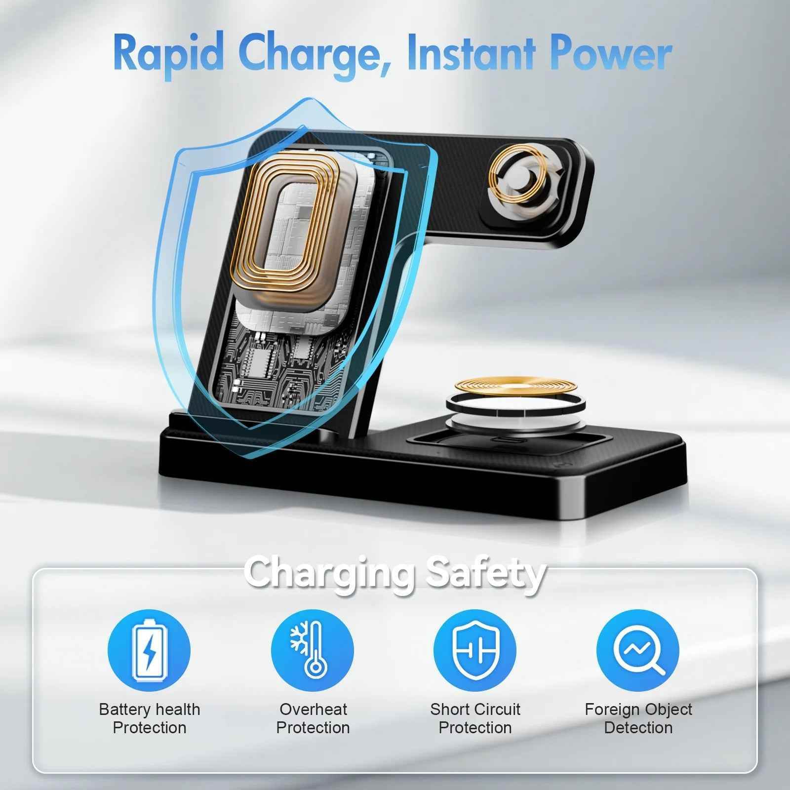 3-in-1 MagSafe Charging Stand - BINZAAR