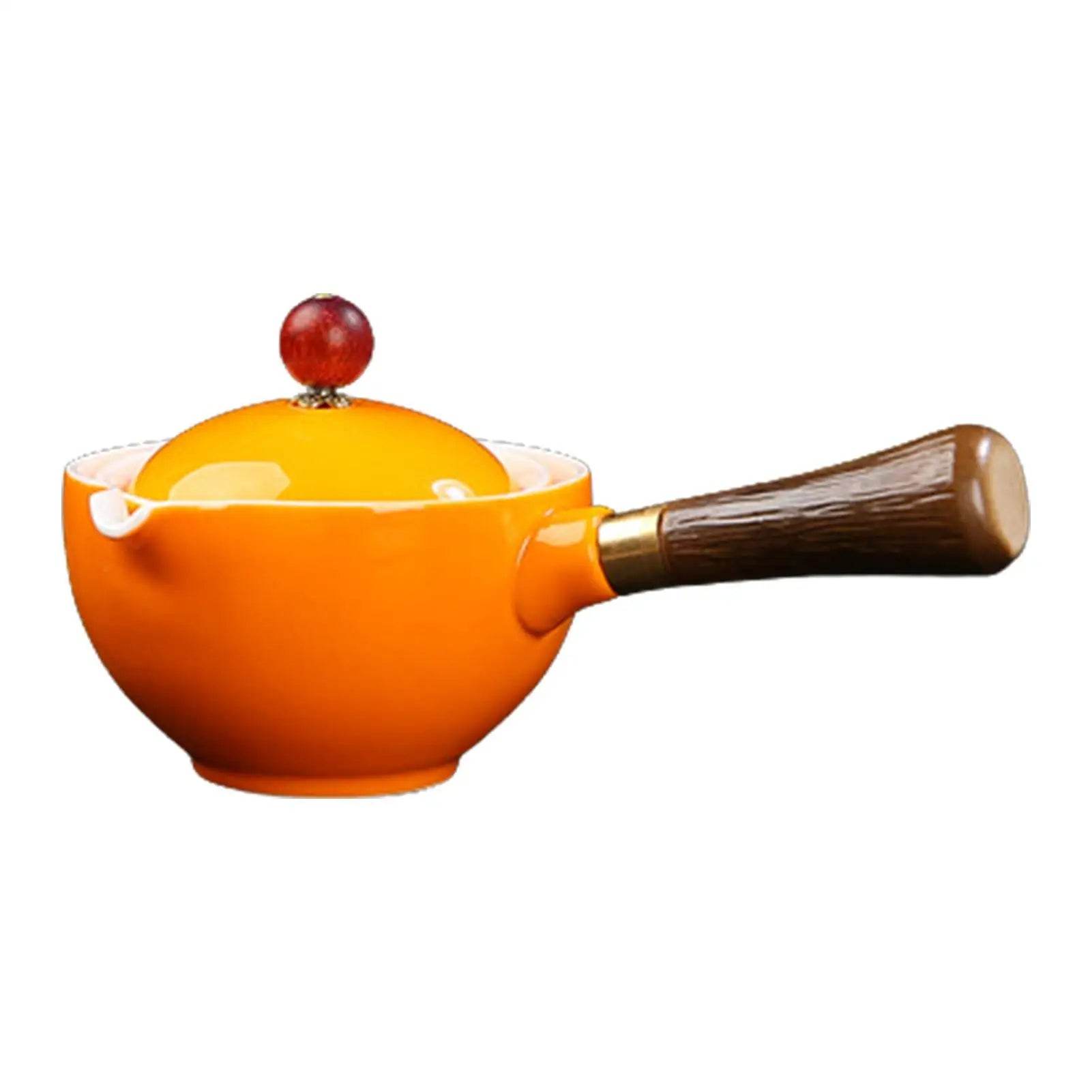 Ceramic Rotating Teapot - BINZAAR