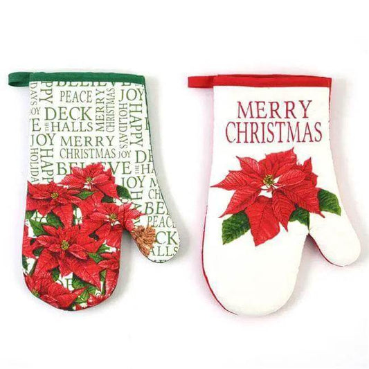 Christmas Oven Mitt - 10.5"x7" (1ct)-0
