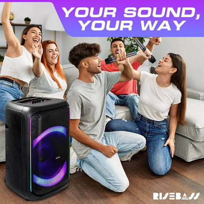 Risebass Trolley Speaker with 14” Subwoofer - BINZAAR