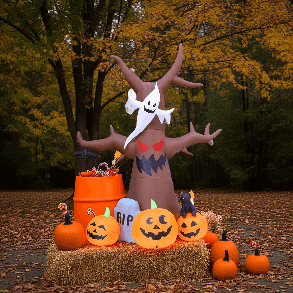 Giant Halloween Tree Inflatable - BINZAAR