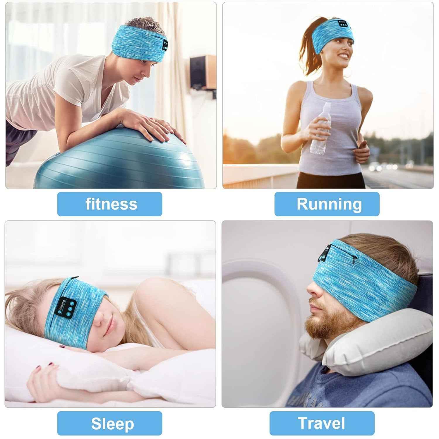 Wireless Sleep Headband Headphones - BINZAAR