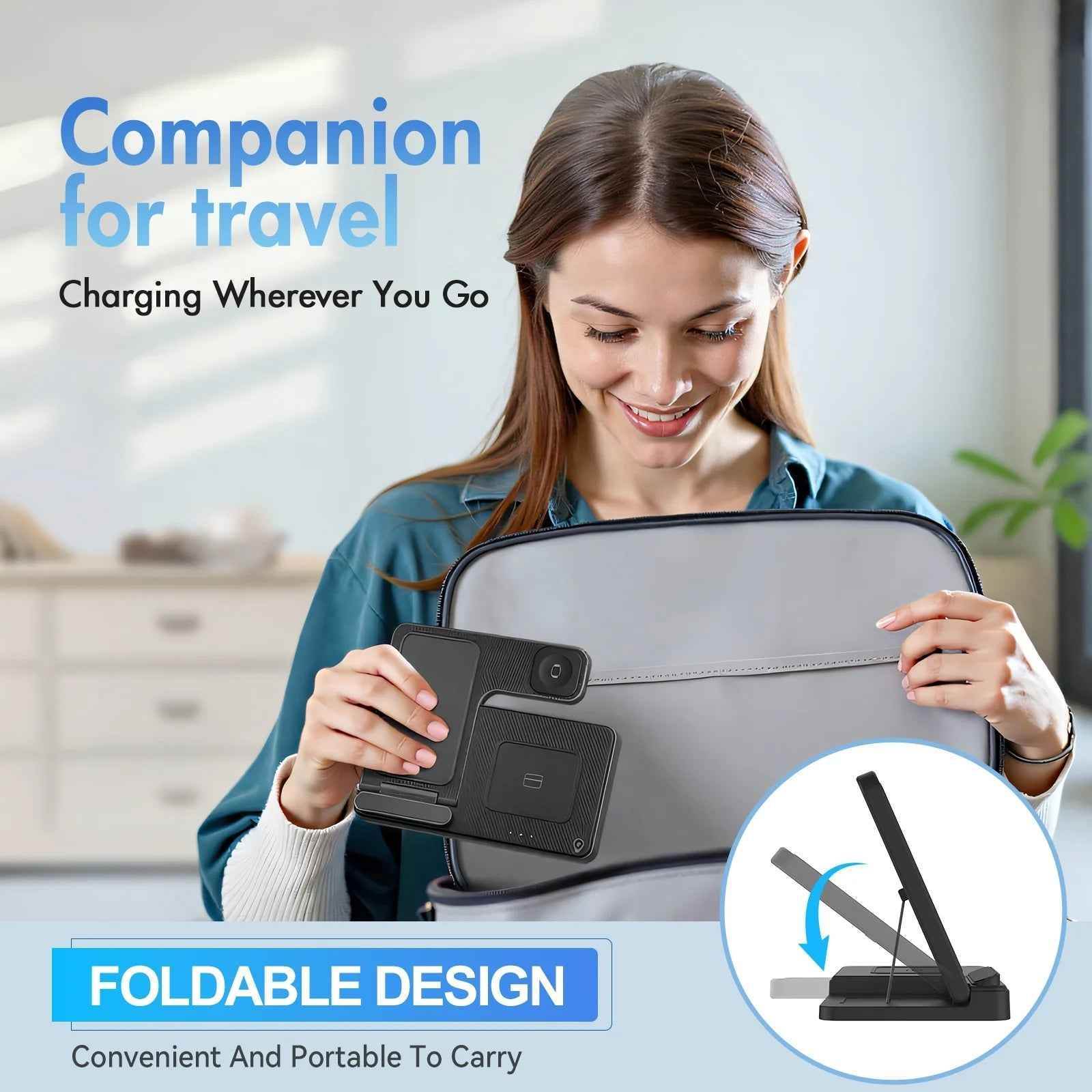 3-in-1 MagSafe Charging Stand - BINZAAR