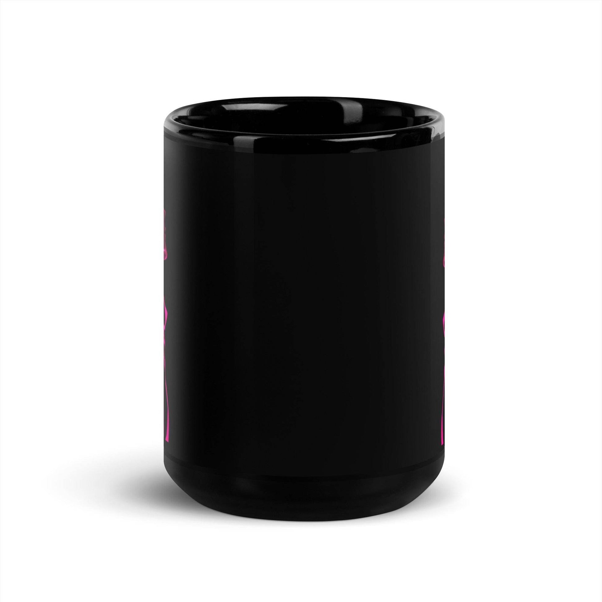 Sukuna Black Glossy Mug - BINZAAR