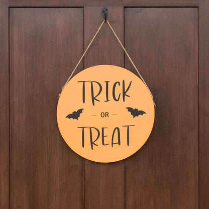 Halloween Door Sign Decor - BINZAAR