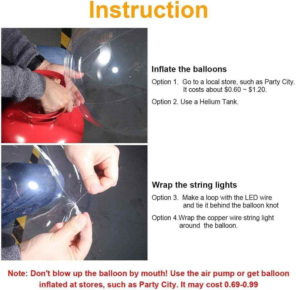 LED Light Up Balloons - BINZAAR