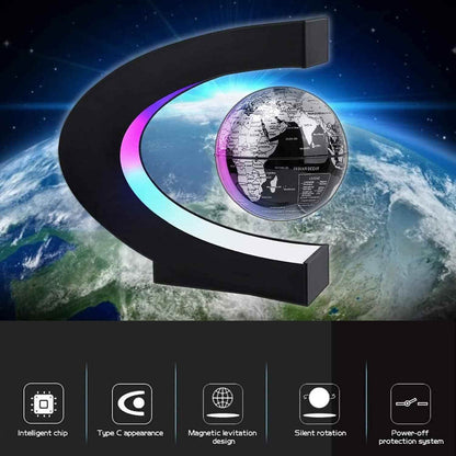 Magnetic Levitation Globe Light - BINZAAR