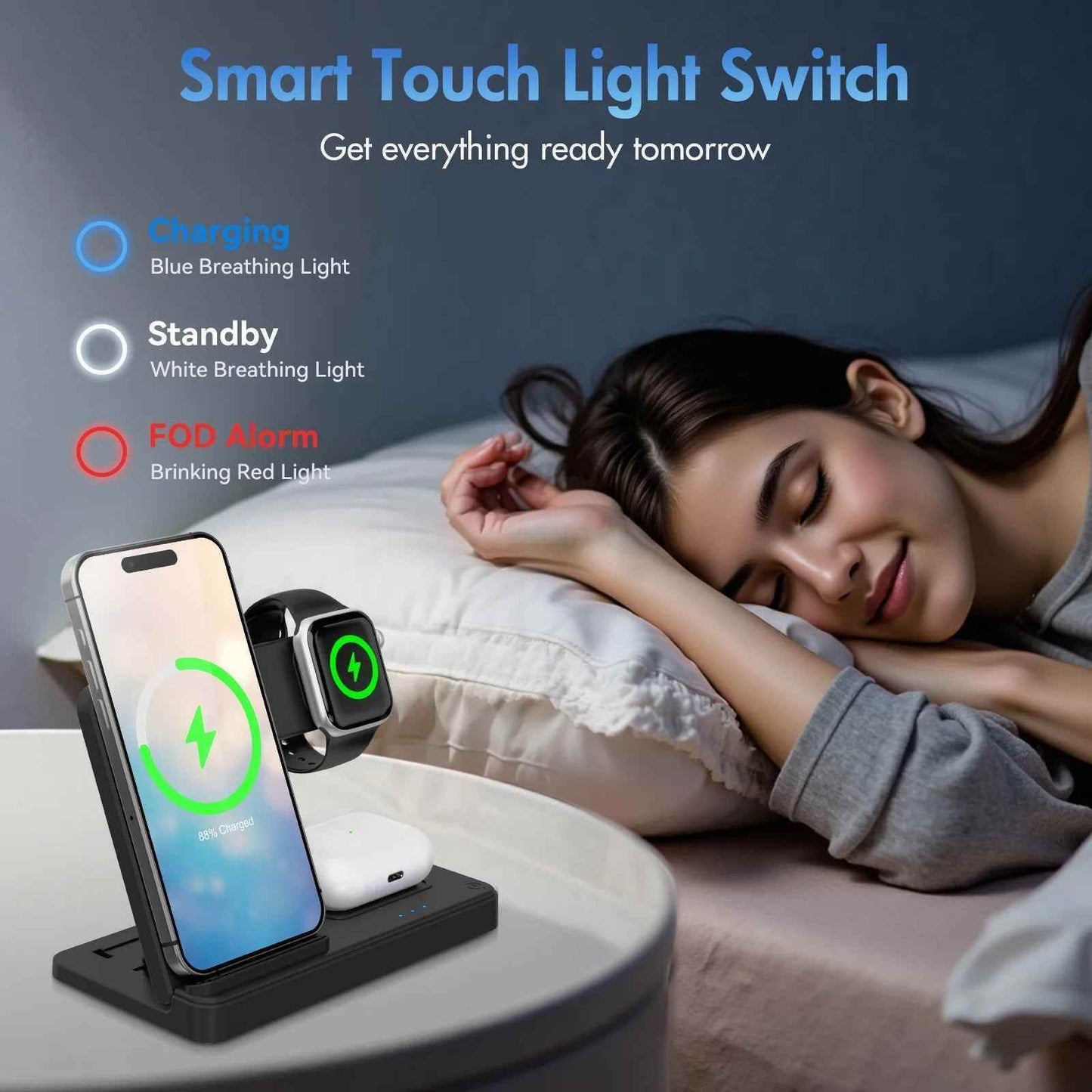 3-in-1 MagSafe Charging Stand - BINZAAR